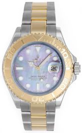 Rolex Yacht Master Watch Tahitian Mother of Pearl Dial 16623