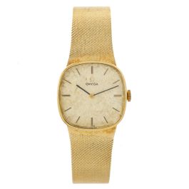 Vintage Omega Automatic 14k Yellow Gold Men s Dress Watch