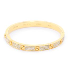 Cartier love bracelet 18k yellow gold sale