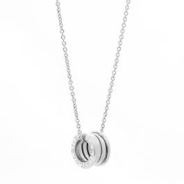 Bvlgari white gold necklace sale