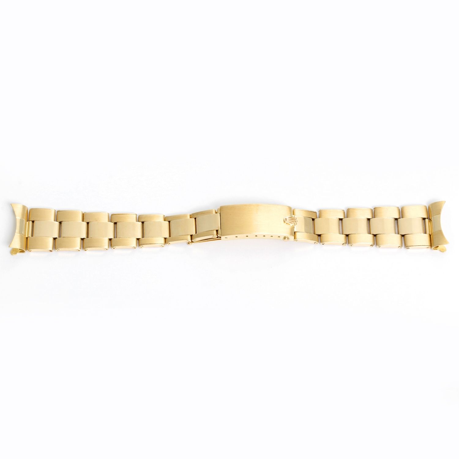 Vintage Italian 18k Yellow Gold Two Row Scroll Bracelet 1950s   antiquesartdesign