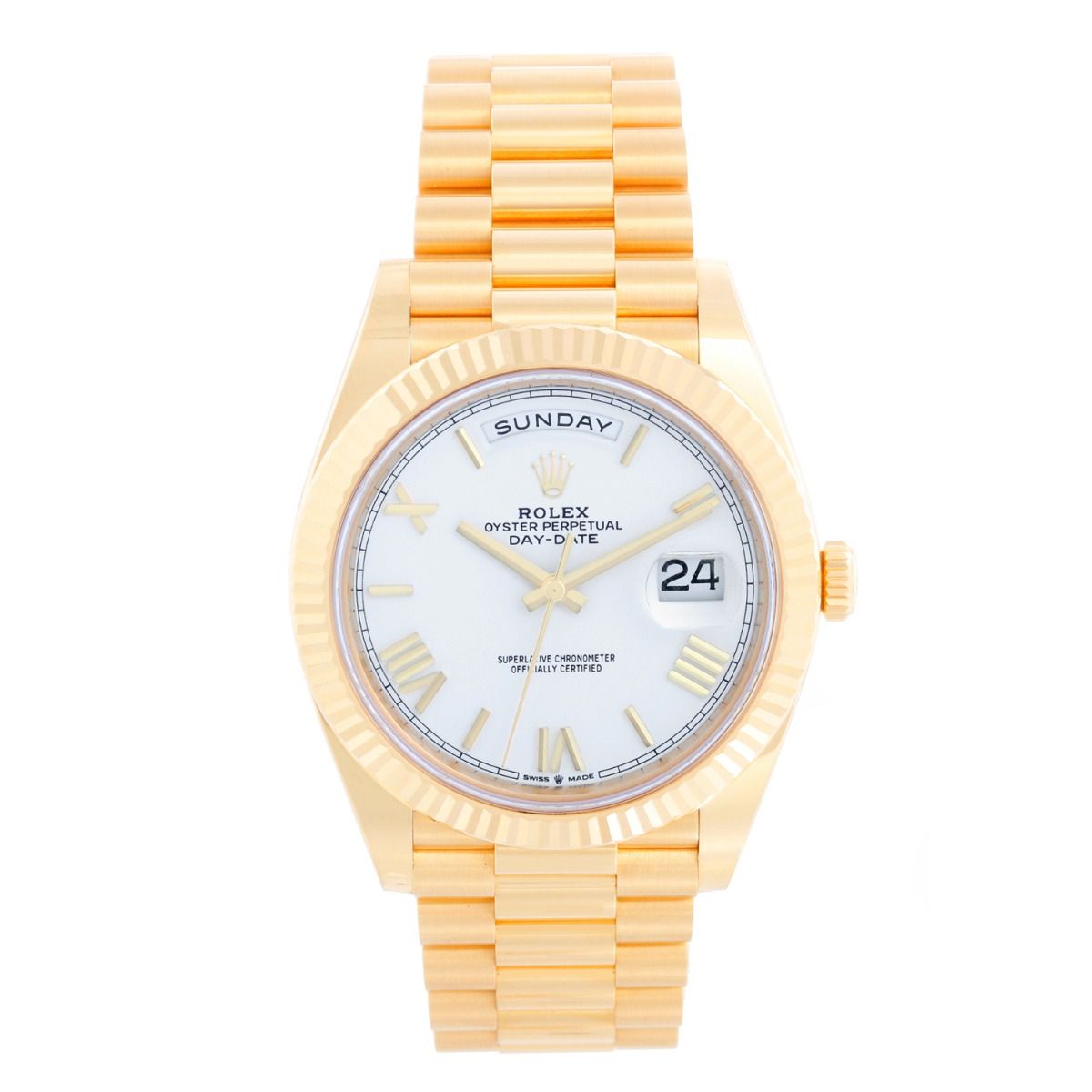 Rolex Oyster Perpetual Day-Date 40mm 228238 Yellow Gold President