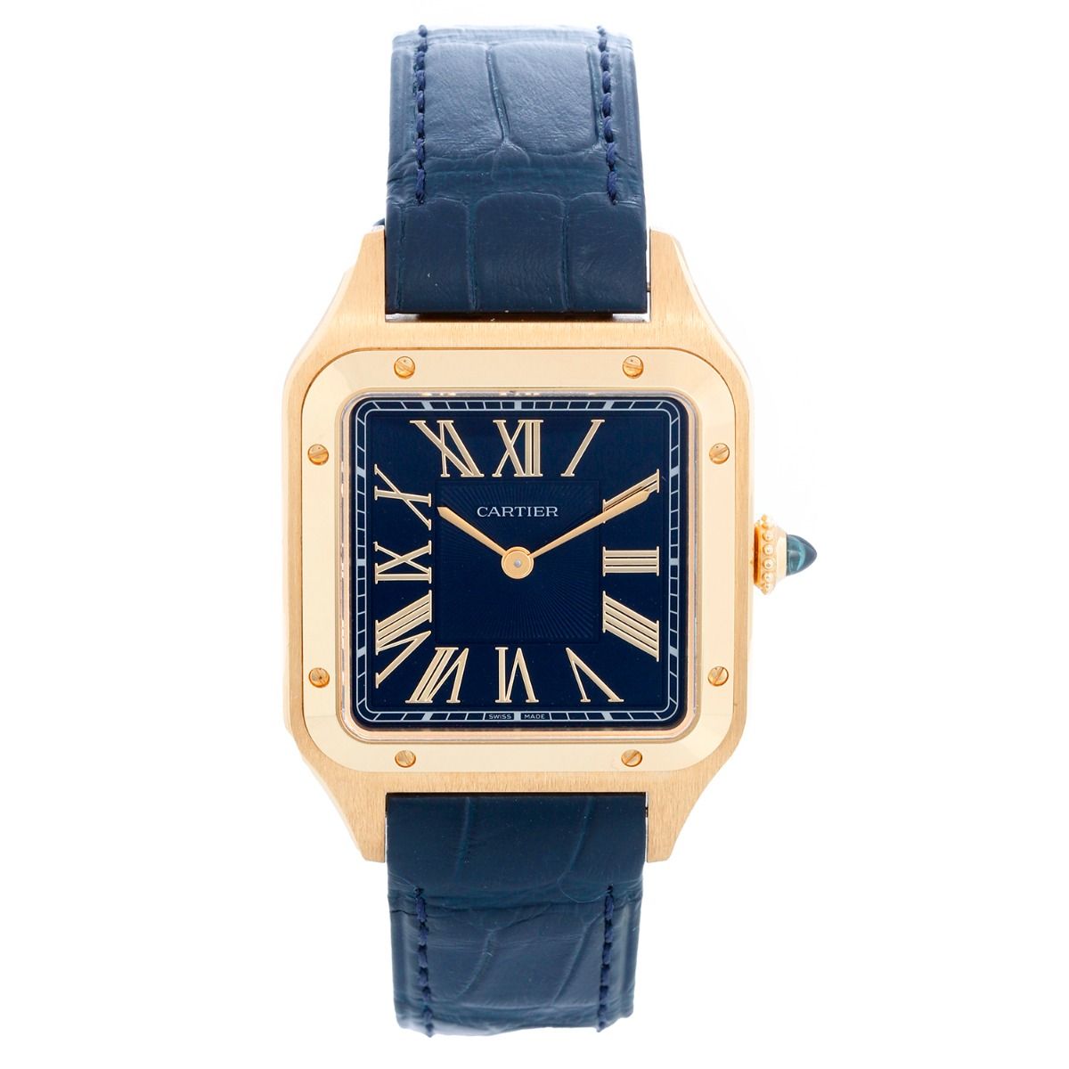 Cartier Santos Dumont 18k Yellow Gold WGSA0077 4532