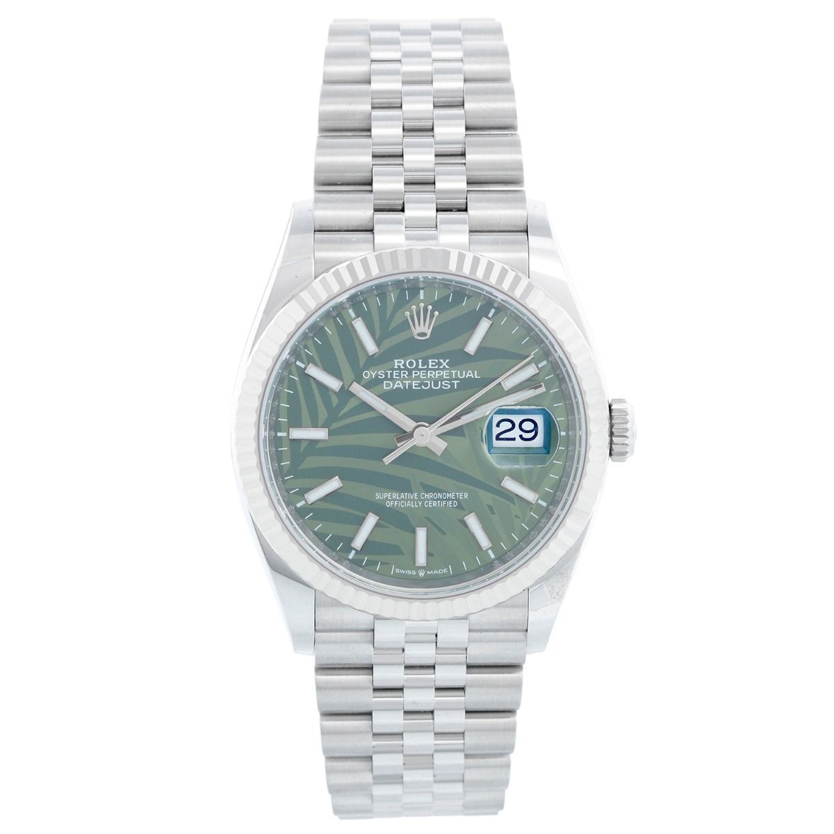 Rolex datejust mens deals stainless steel