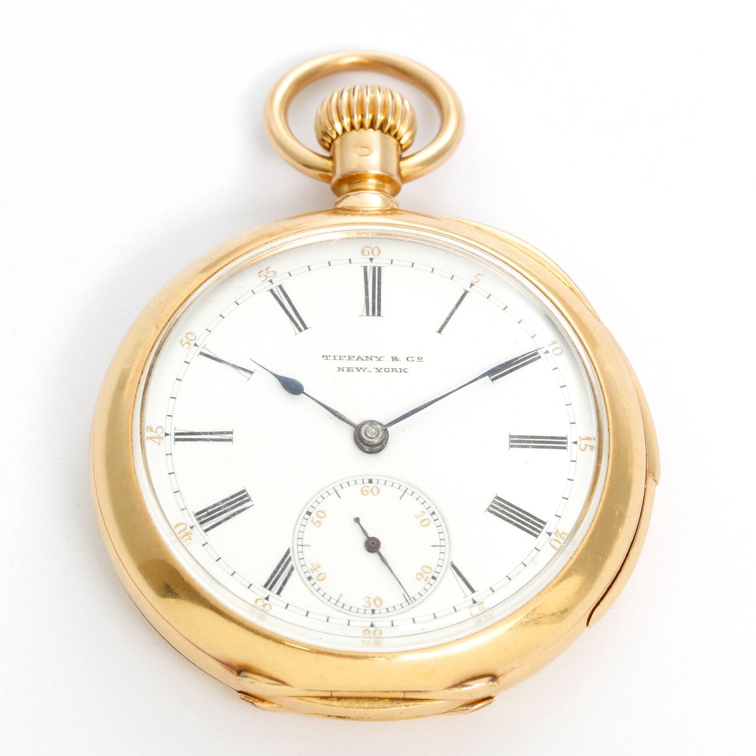 Antique Patek Philippe & Co Geneve Pocket Watch in 18k Rose Gold