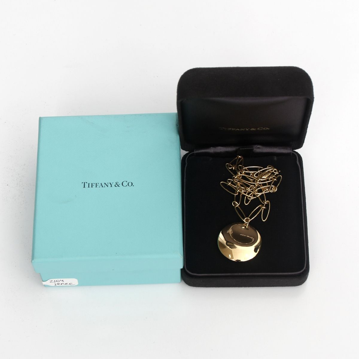 Tiffany & Co 18K Yellow Gold Key Chain