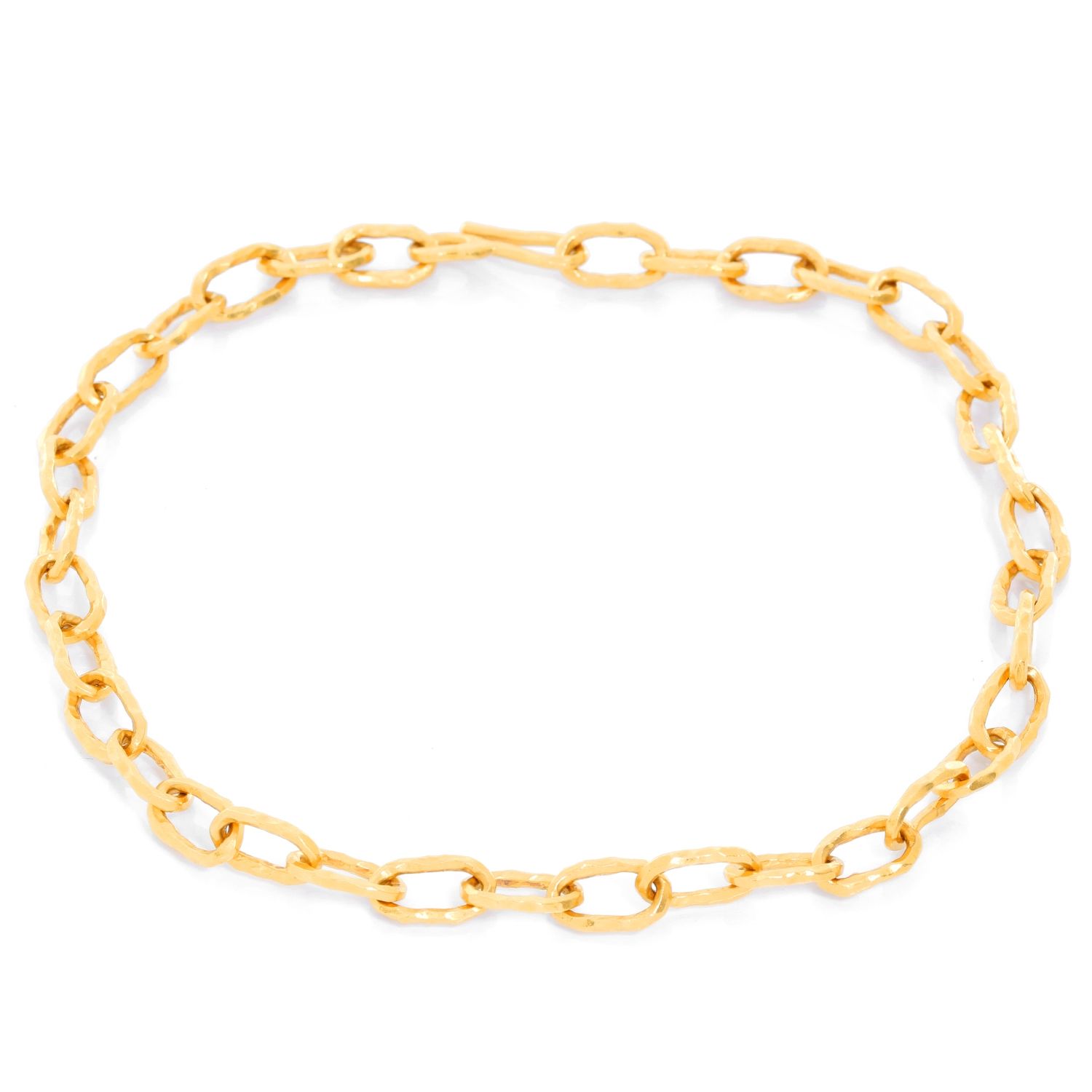 22K Yellow Gold Cuff Bracelet by Jean Mahie