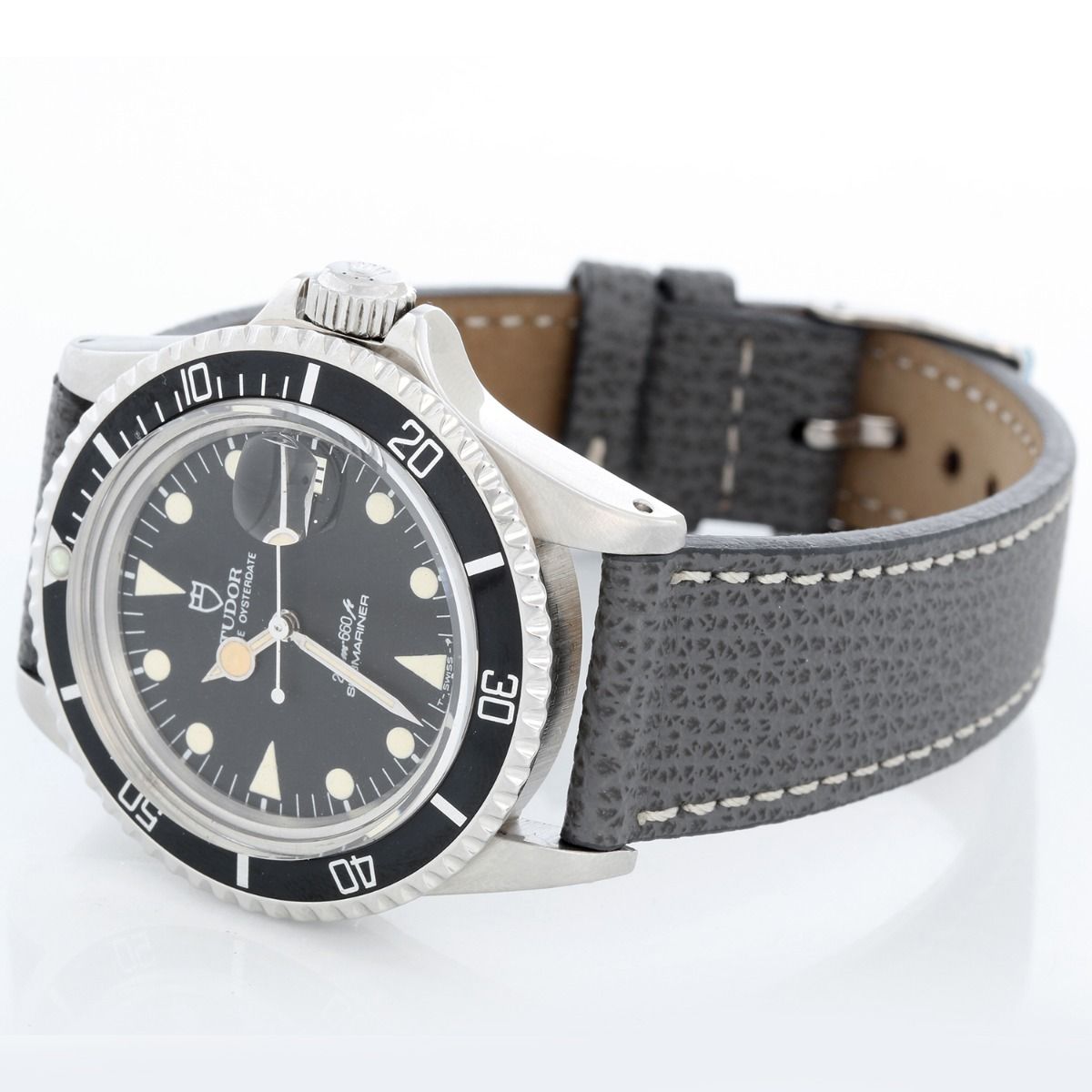 Tudor submariner leather strap sale