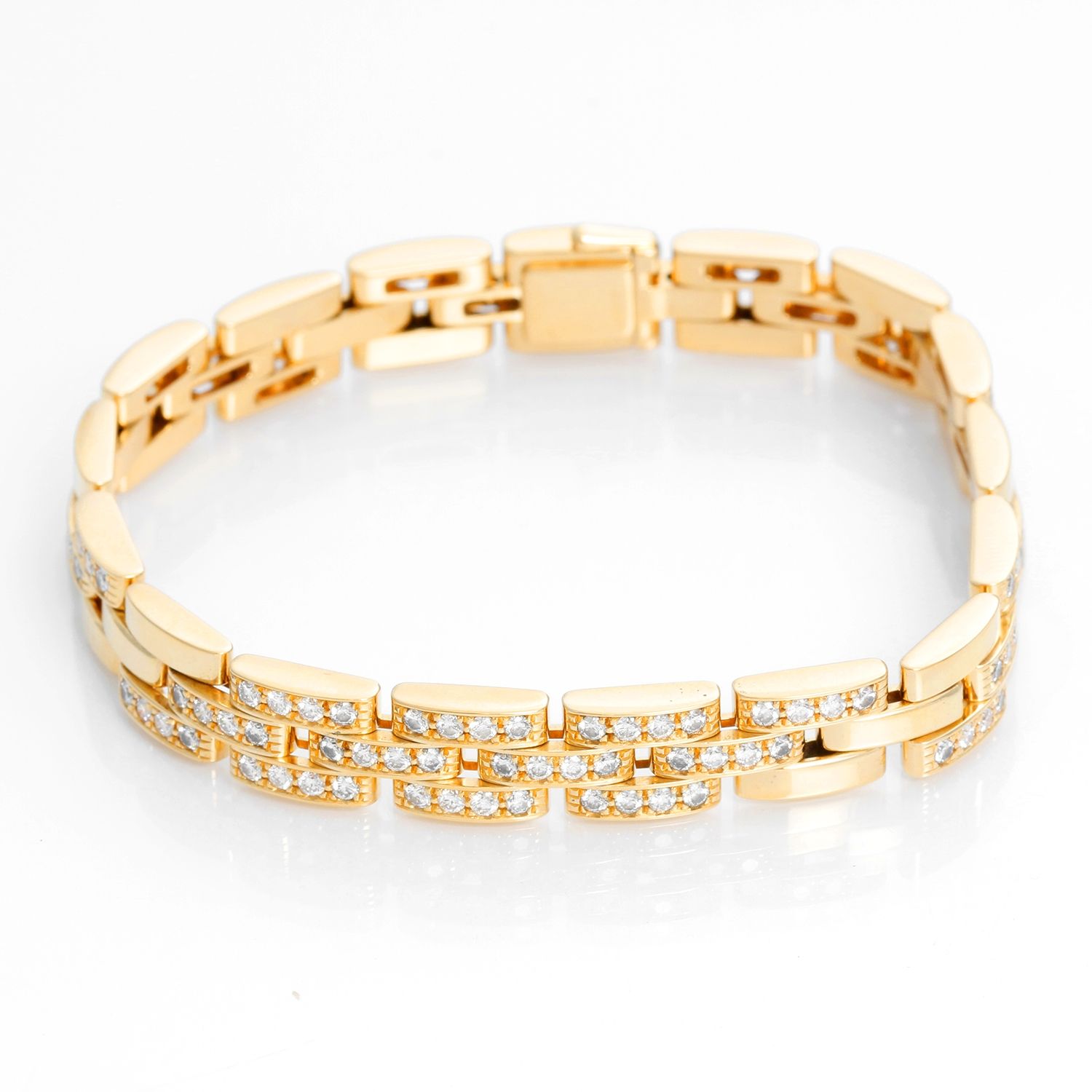 CRN6715517 - Panthère de Cartier bracelet - Rose gold, onyx, emeralds,  diamonds - Cartier