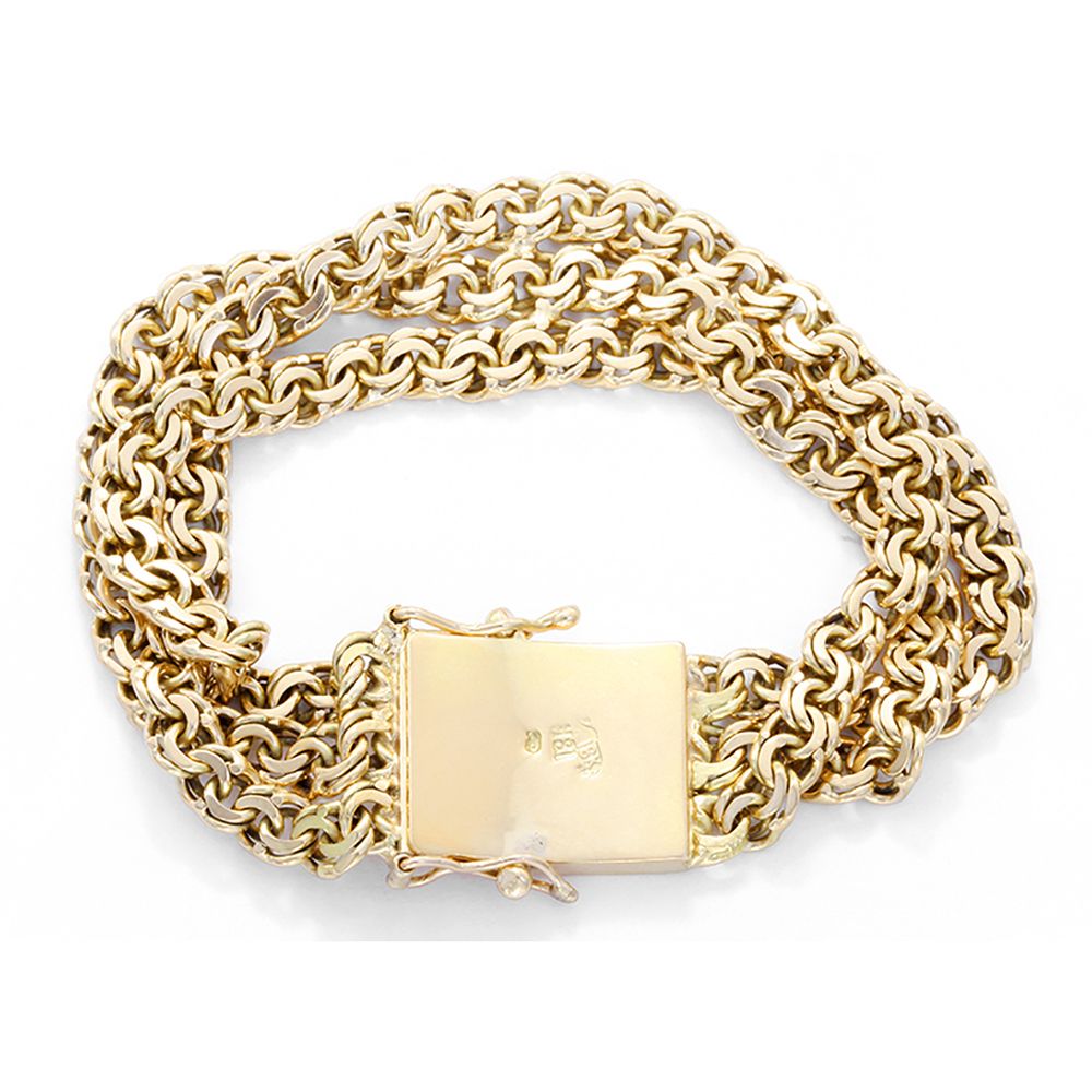 Vintage Hermès Gold link bracelet