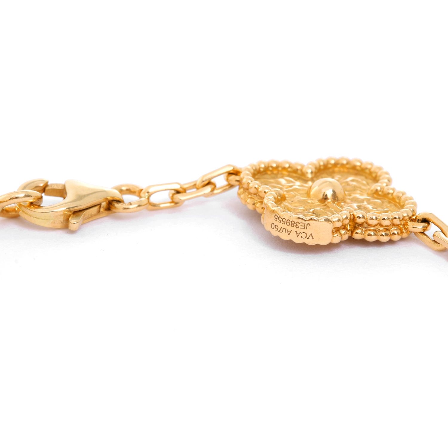 Vintage alhambra yellow gold bracelet Van Cleef & Arpels Multicolour in  Yellow gold - 32153132