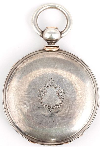 Waltham American Watch Co. Grade Nickel Model 1860 Pocket Watch