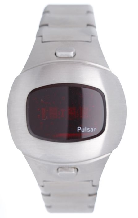 Vintage Collectible Pulsar Digital Watch with LED Display