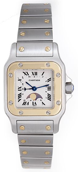 Cartier moonphase watch on sale