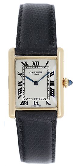 Cartier leather band best sale