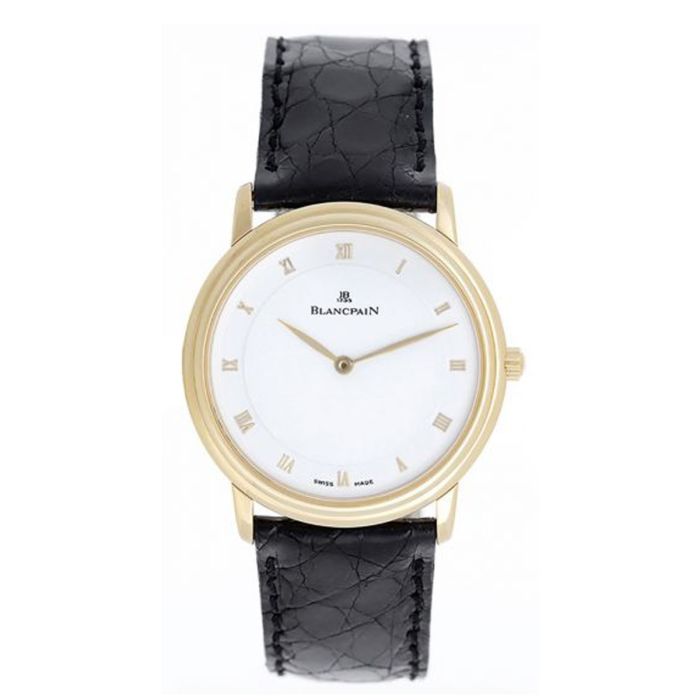 Blancpain Villeret Men s 18k Yellow Gold