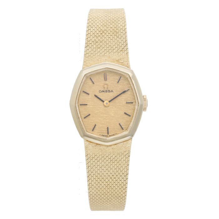 Omega 14k gold ladies watch vintage sale