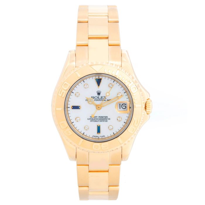 Men's Yellow Gold Diamond sale Watch