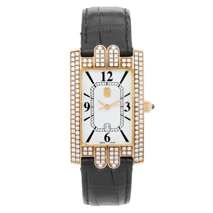 Harry Winston Avenue Classic Yellow Gold Watch