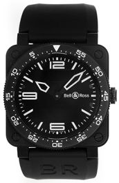 Bell Ross Type Aviation Black PVD Digital BR03 88 S 01324