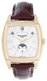 Patek Philippe Annular 18k Gold Moonphase AM PM 5135J