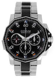 Corum admiral's cup split seconds 2025 white chronograph automatic men's watch