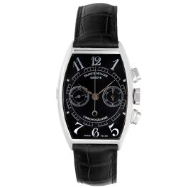 Franck Muller Chronograph 18k White Gold Men s Watch 5850 CC