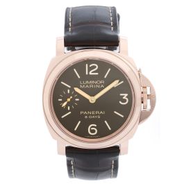 Panerai Luminor 8 Day Rose Gold Pam 511 Watch