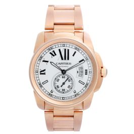 Rose gold best sale cartier watch