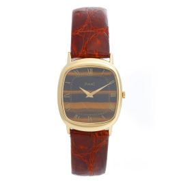 Piaget 18K Yellow Gold Tiger Eye Watch Ref. 9454