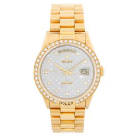 Estate Ladies Rolex Datejust PLEIADE in 18K Yellow Gold