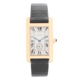 Cartier Tank Americaine Midsize 18K YG ref 1721 with Bracelet