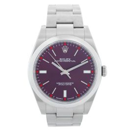 Rolex oyster perpetual 39 red outlet grape