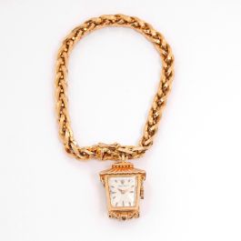 Rolex Lantern Charm Bracelet Watch Circa 1960 s