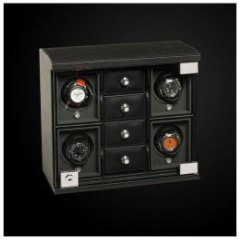 Underwood London Watch Winder 4 Module With Trays